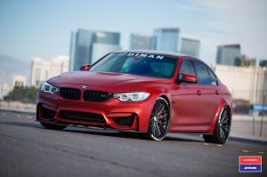BMW M3 Sedan by Dinan on Vossen Wheels (VWS-2) 2018 года